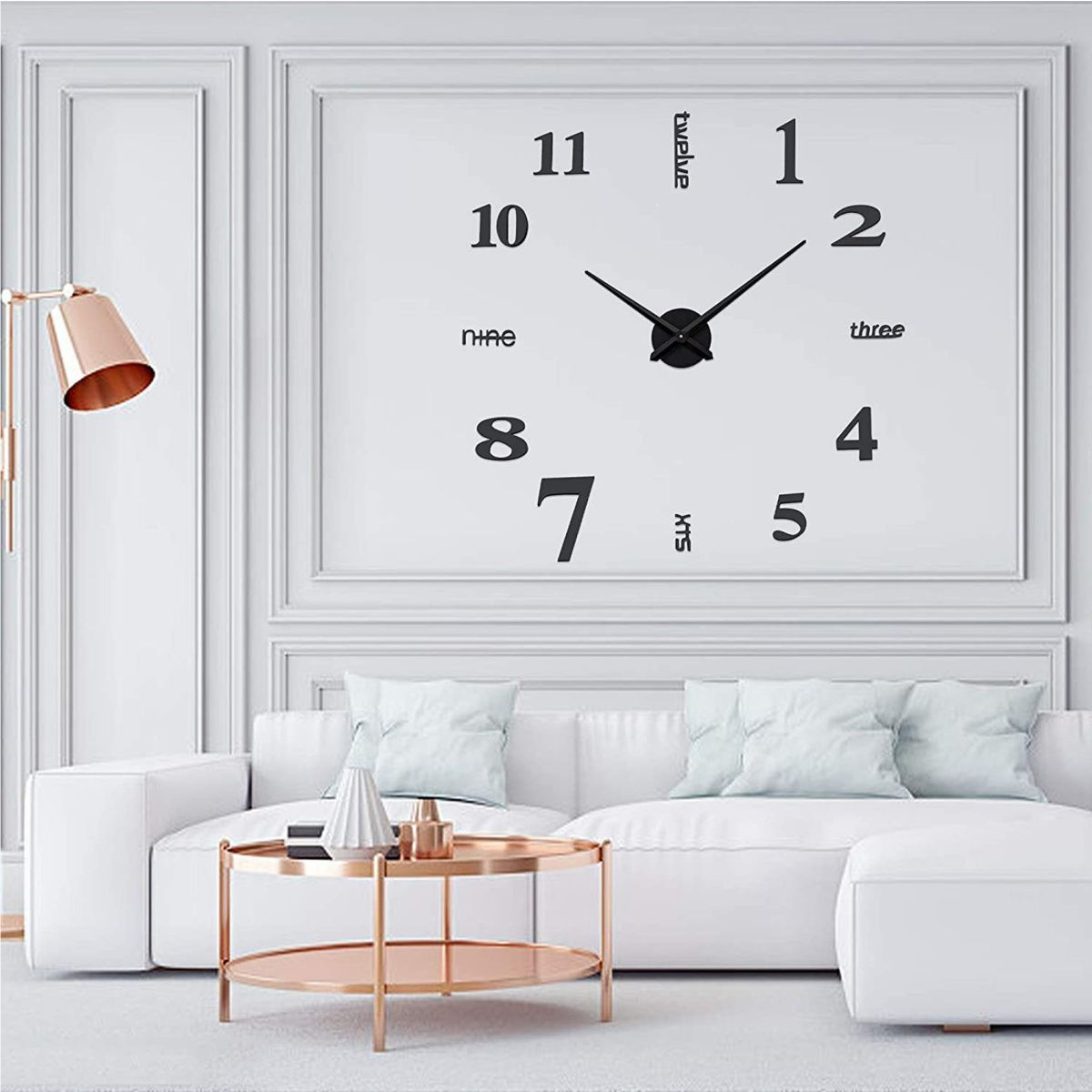 Wohnzimmer DIY-Wanduhr, Acryl-Wanduhr, 100 cm-120 Wanduhr, für cm, Zuhause Wanduhr DEDOM