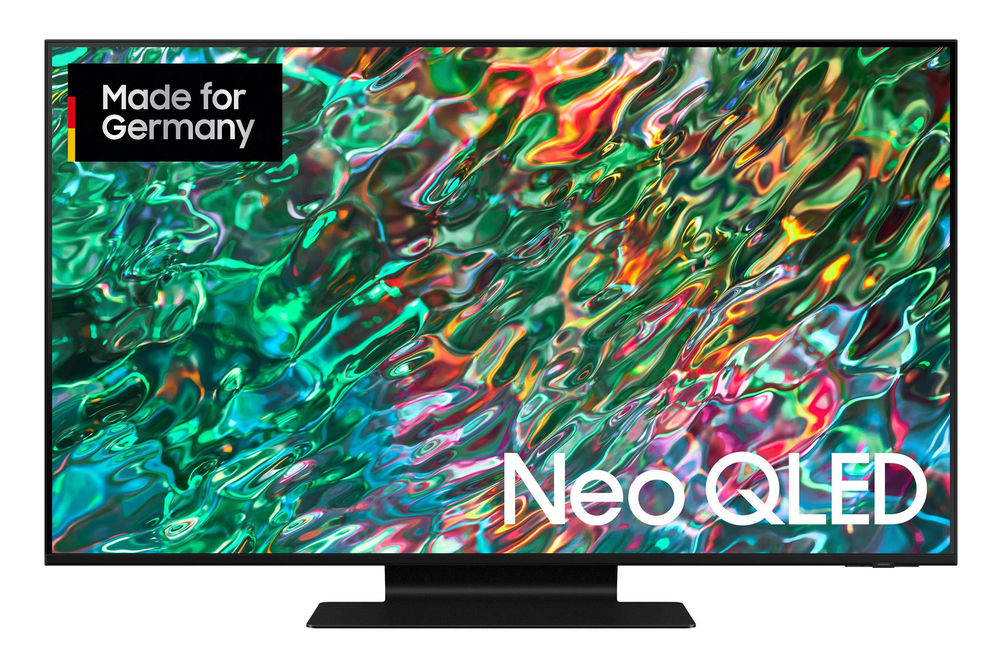 43 QN mit Tizen™ Hub) TV SMART 43 Zoll Gaming 90 (Flat, 4K, GQ / TV, cm, QLED BATXZG SAMSUNG 108 UHD