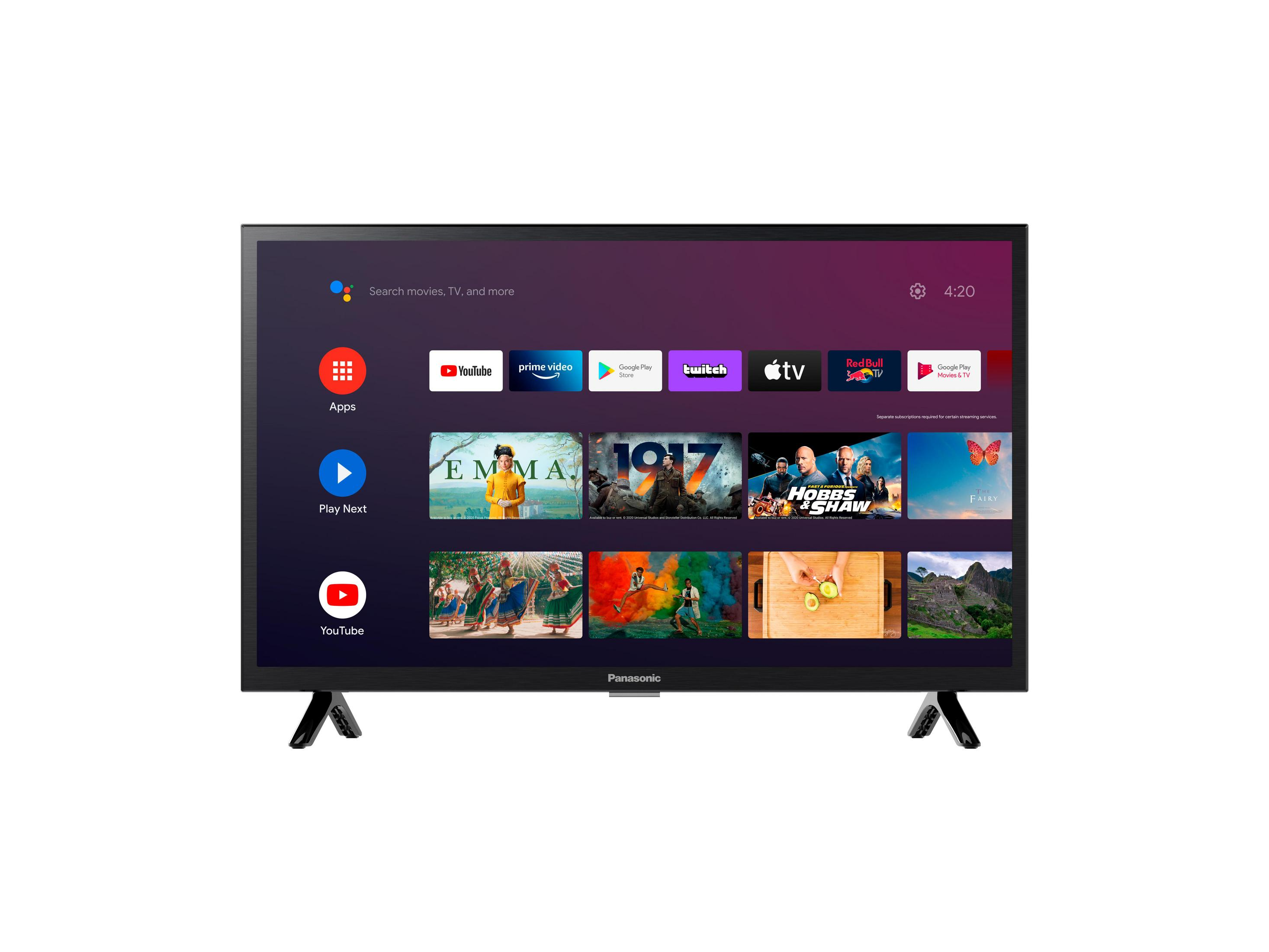 PANASONIC TX-24 / (Flat, LSW TV, cm, Zoll 24 SMART TV HD, LED 60 Android)