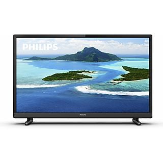 TV LED 24 " - PHILIPS 24PHS5507/12, HD, DVB-T2 (H.265), licenciado, Negro