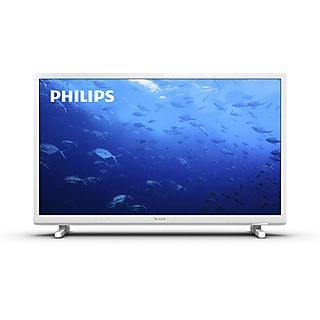 TV LED 24 " - PHILIPS 24PHS5537/12, HD-ready, DVB-T2 (H.265), licenciado, Blanco