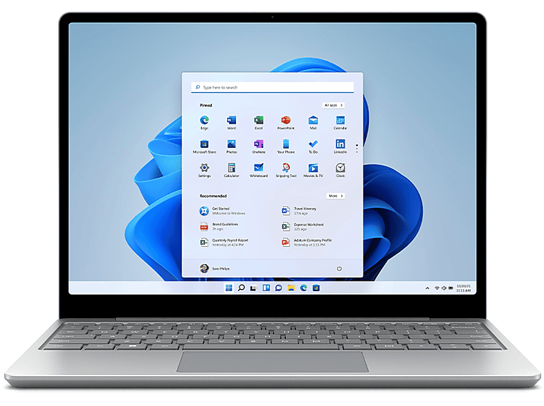 MICROSOFT 8QC-00005 SURFACE LAPTOP GO2 I5-1135G7/8GB/128GB P