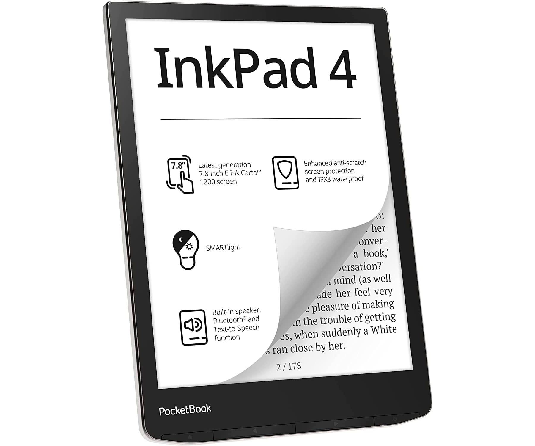 32 GB eBook-Reader POCKETBOOK PB743G-U-WW Schwarz