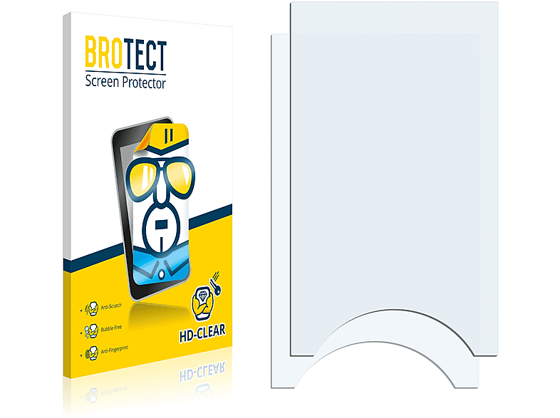 BROTECT 2x klare Schutzfolie(für Sony Walkman NWZ-A845)