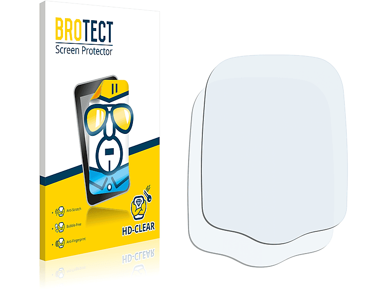 BROTECT 2x GPSport Schutzfolie(für Holux 245) klare