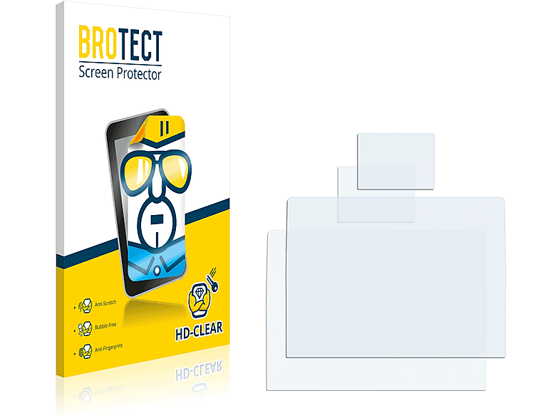 BROTECT 2x klare Schutzfolie(für H6D-50c) Hasselblad