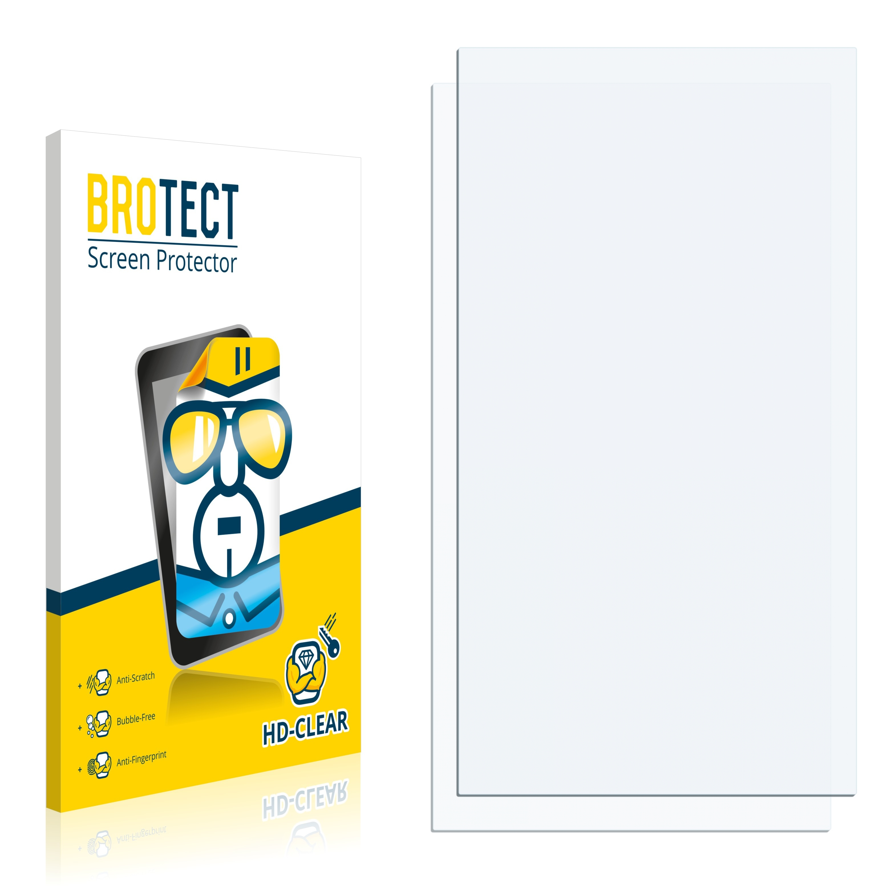 HTC E9+) klare One Schutzfolie(für BROTECT 2x