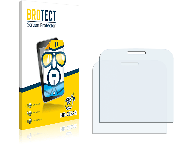 2x BROTECT klare E5) Schutzfolie(für Nokia