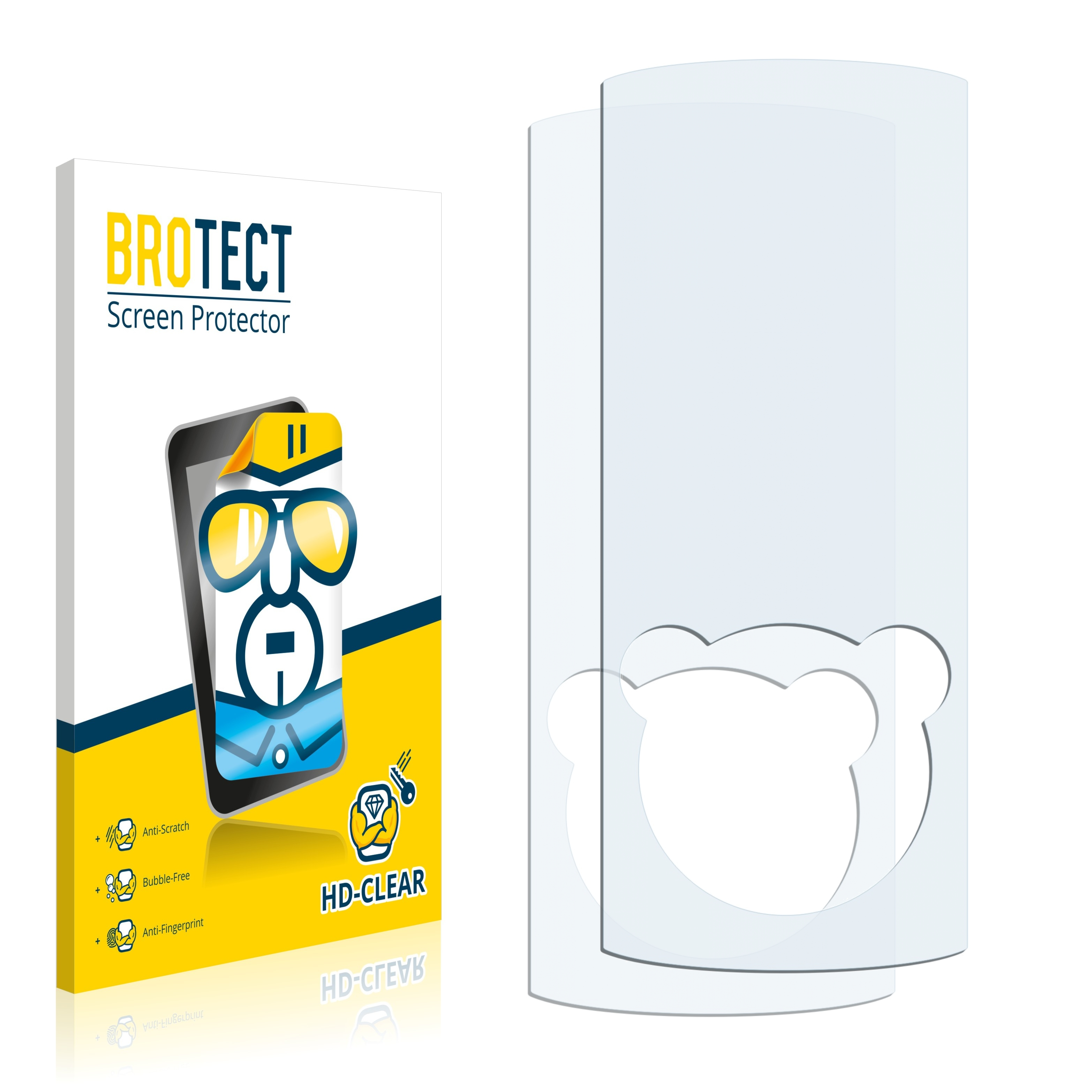 Schutzfolie(für NWZ-E463) klare BROTECT Walkman Sony 2x