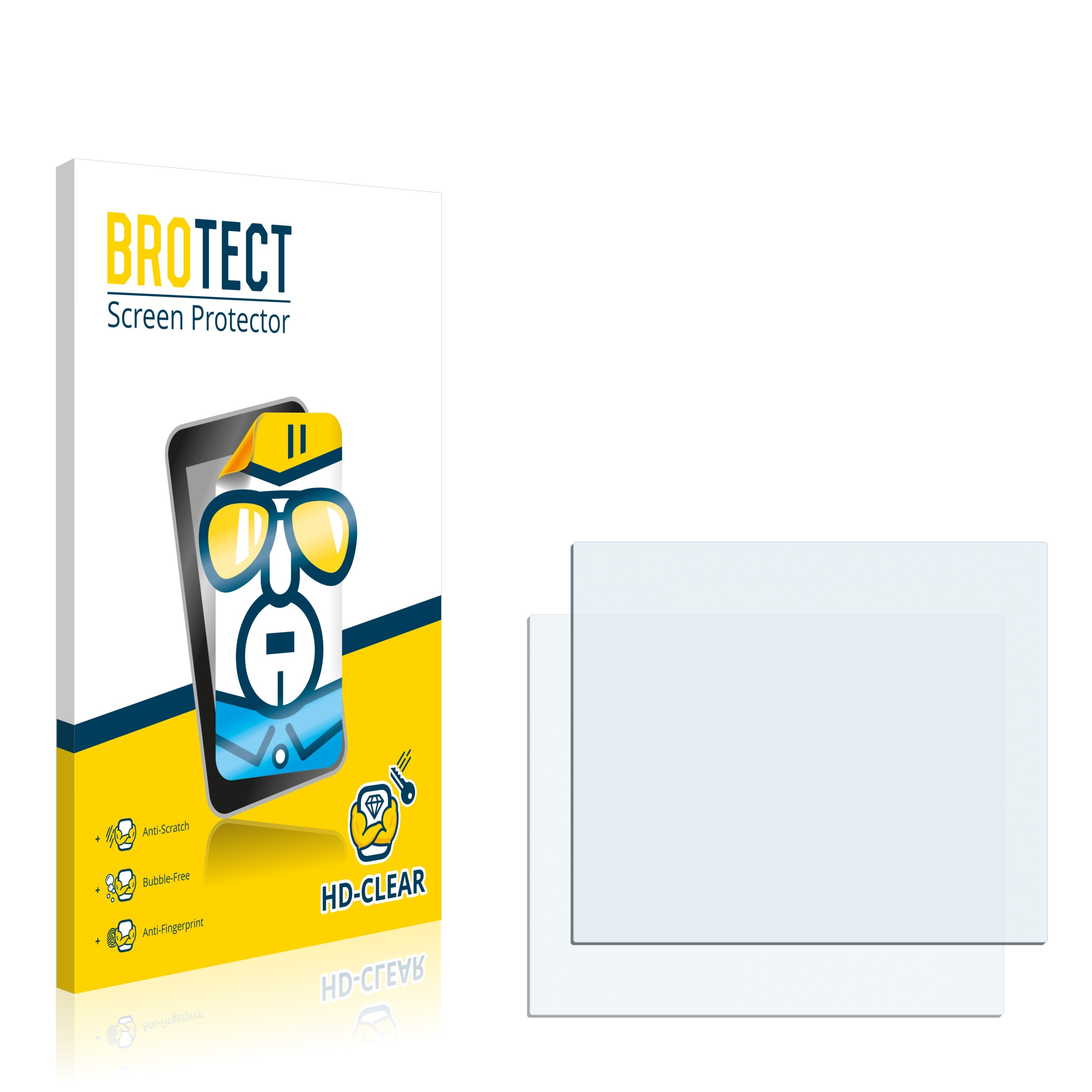 BROTECT 2x klare Schutzfolie(für Bold BlackBerry 9780) RIM