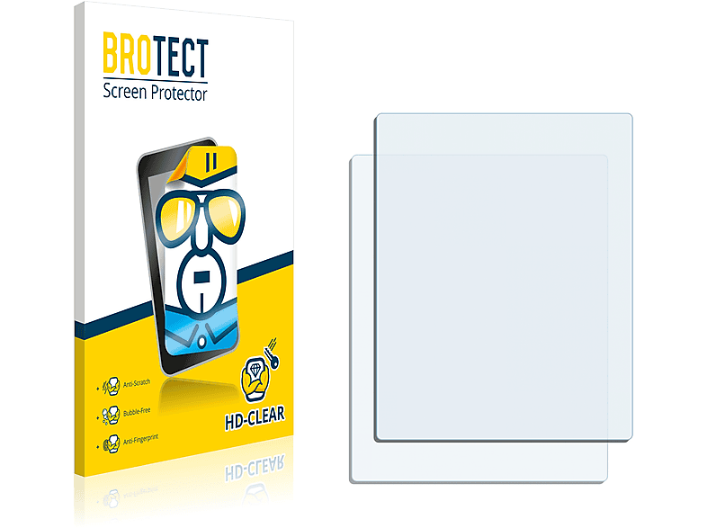 BROTECT 2x klare Schutzfolie(für Sony ICD-SX712)