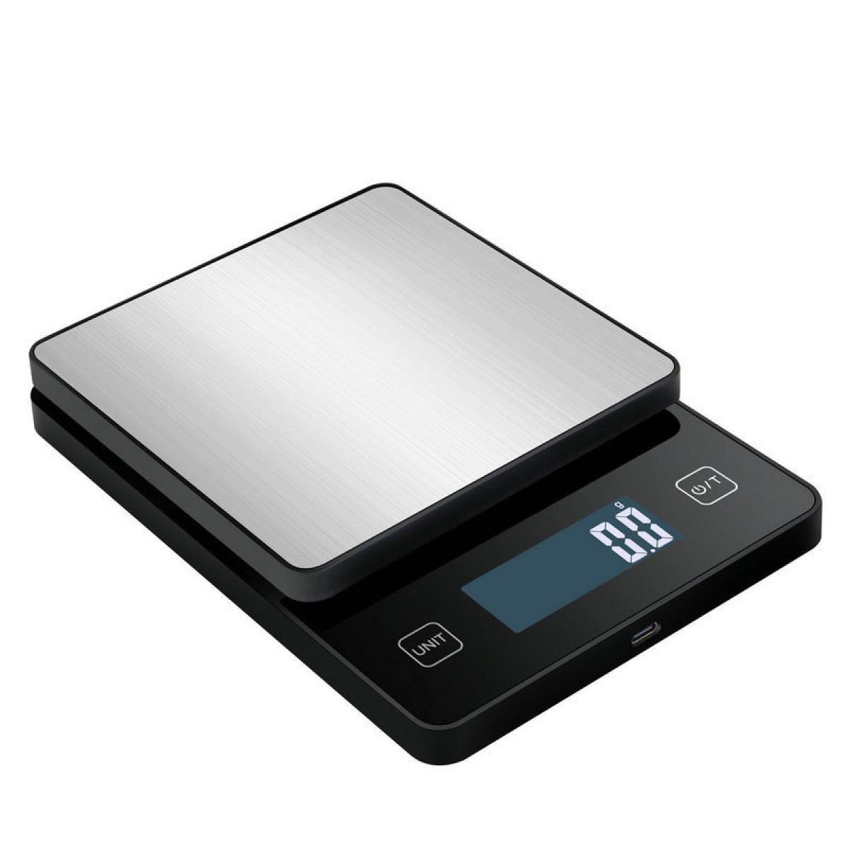 Digitale / 0,1 Küchenwaage kg (Max. 5 kg Tragkraft: 5 g INF Küchenwaage