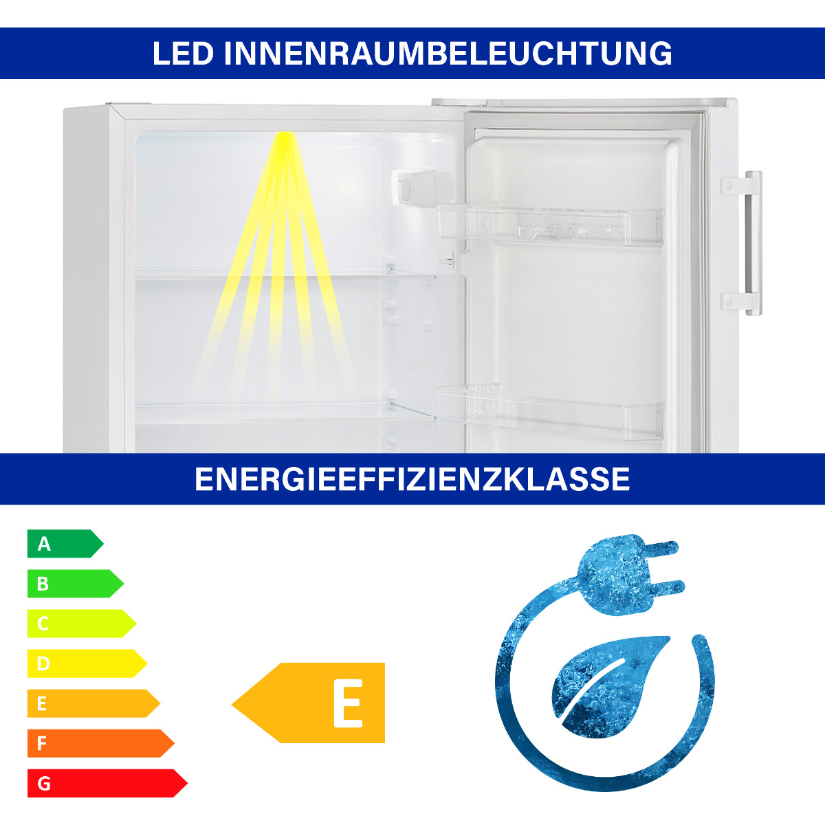 hoch, kühlschrank (E, BOMANN VS 143,4 7316 cm weiss)