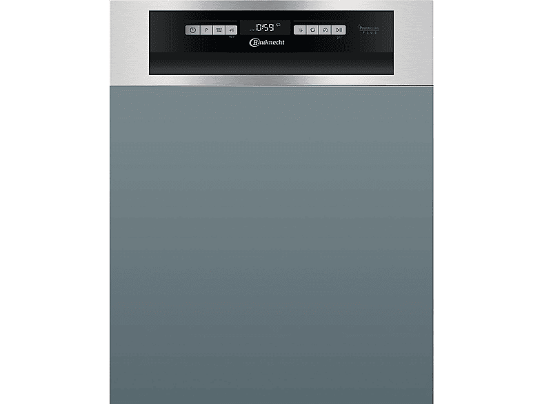 BAUKNECHT BSBO 3O35 PF X (2) Geschirrspüler (teilintegrierbar (Besteckschublade, 448 mm breit, 43 dB (A), D)