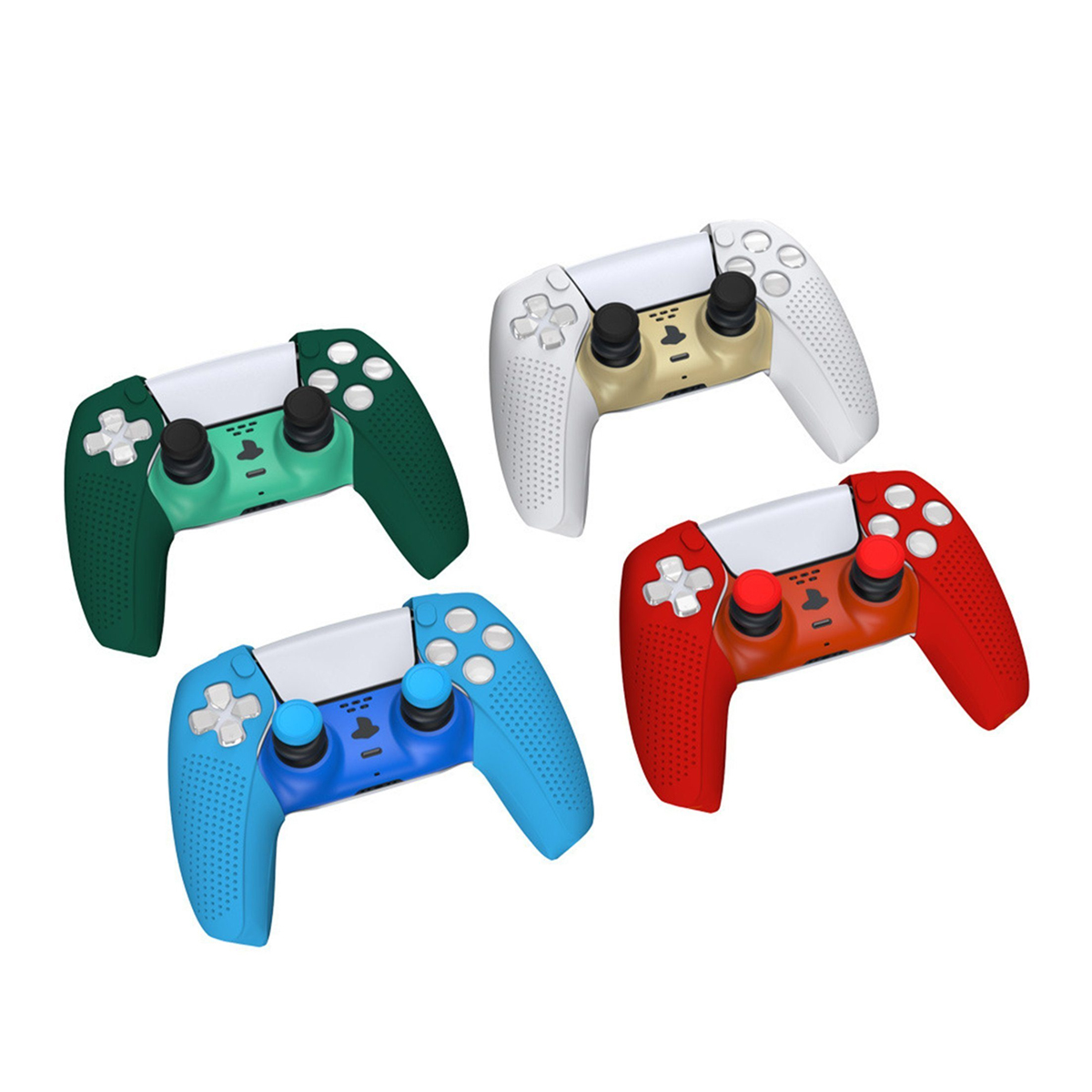 Schutzhülle,PS5 blau Konsolenzubehör, Controller-Zubehör,Für PlayStation Harte TADOW 5-Controller,