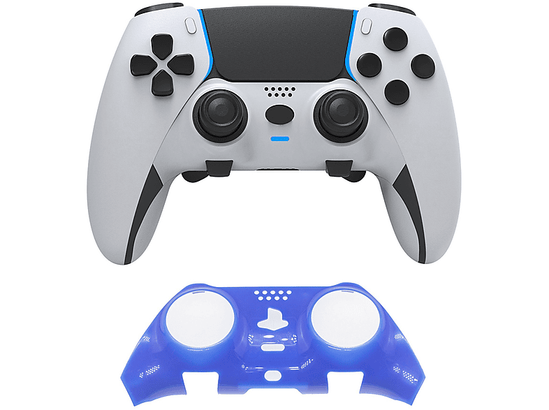 TADOW Harte Schutzhülle,PS5 Controller-Zubehör,Für PlayStation 5-Controller, Konsolenzubehör, blau