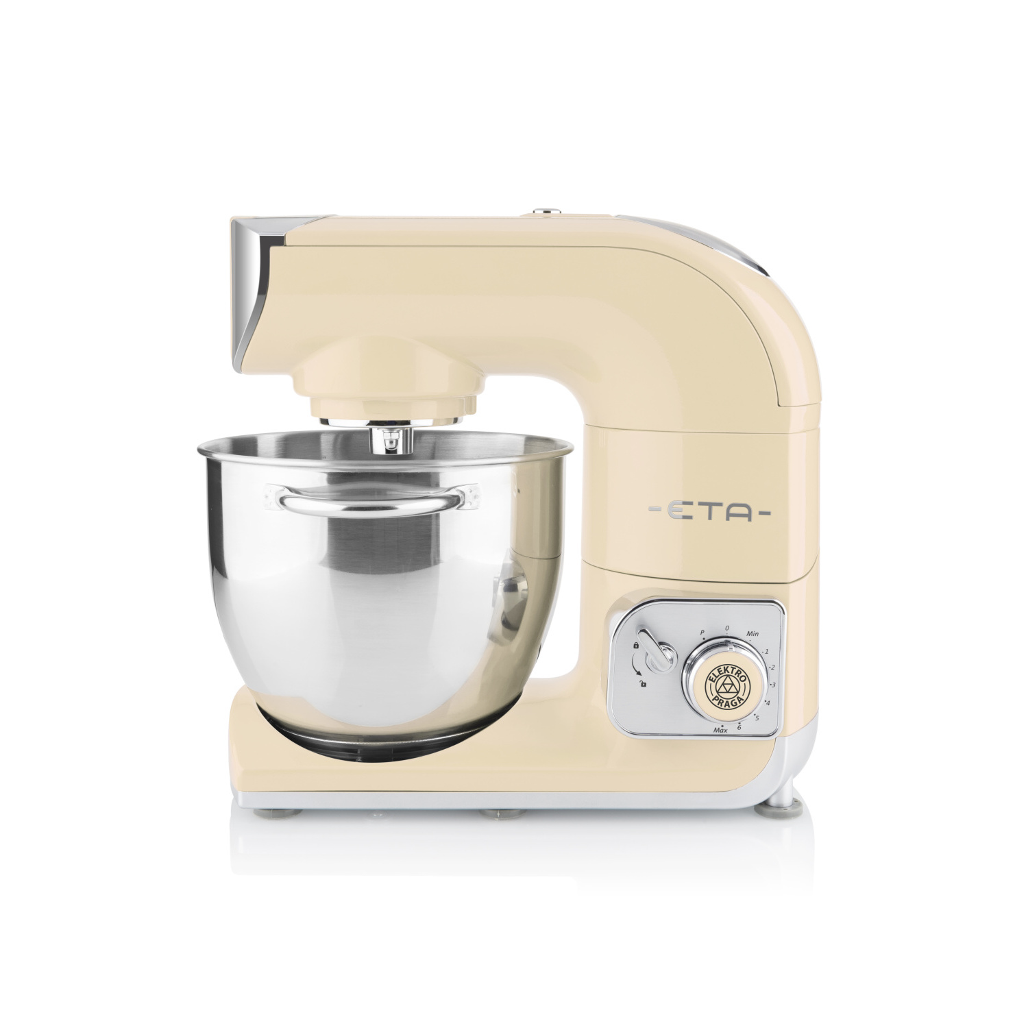 Gratus ETA Watt) Küchenmaschine Storio Creme 5,5 (Rührschüsselkapazität: Liter, Retro / Beige 1200