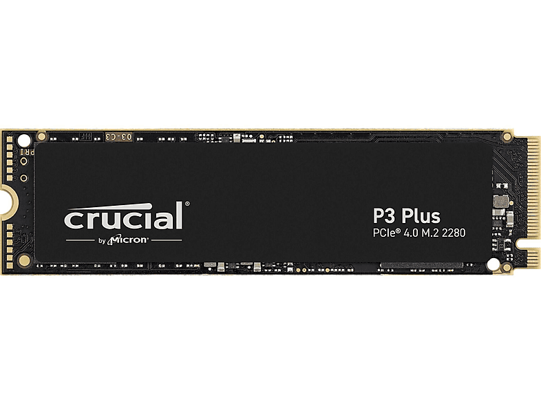CRUCIAL CT1000P3PSSD801 P3 PLUS 1TB ACRONIS BUNDLE, 1 TB, SSD, intern