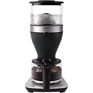 Cafetera de goteo - PHILIPS HD5416/60, 1800 W, 1,25 l, 15 tazas, Negro