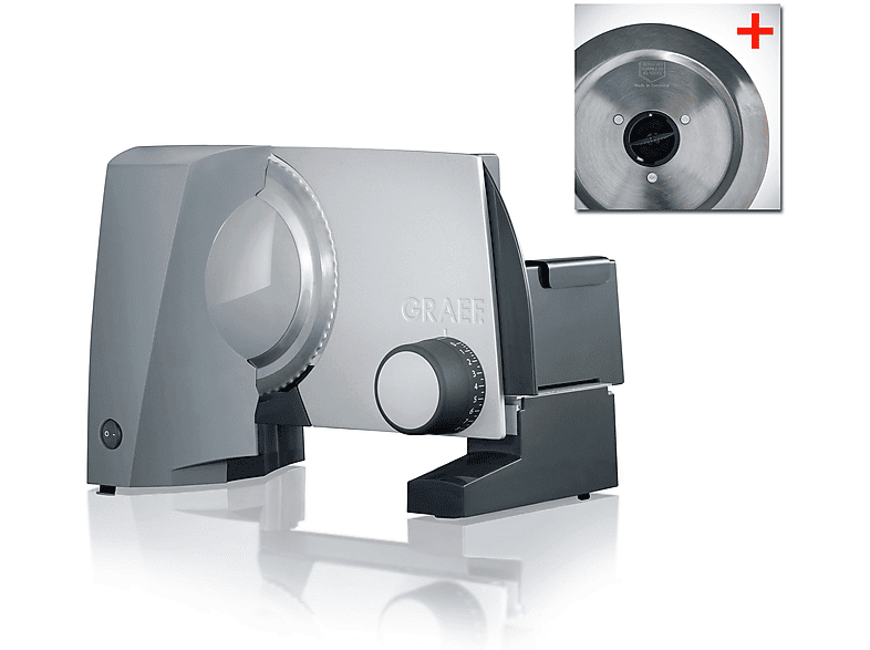 GRAEF G 52 ALLESSCHNEIDER TWIN Allesschneider inkl. kostenlosem Schinkenmesser