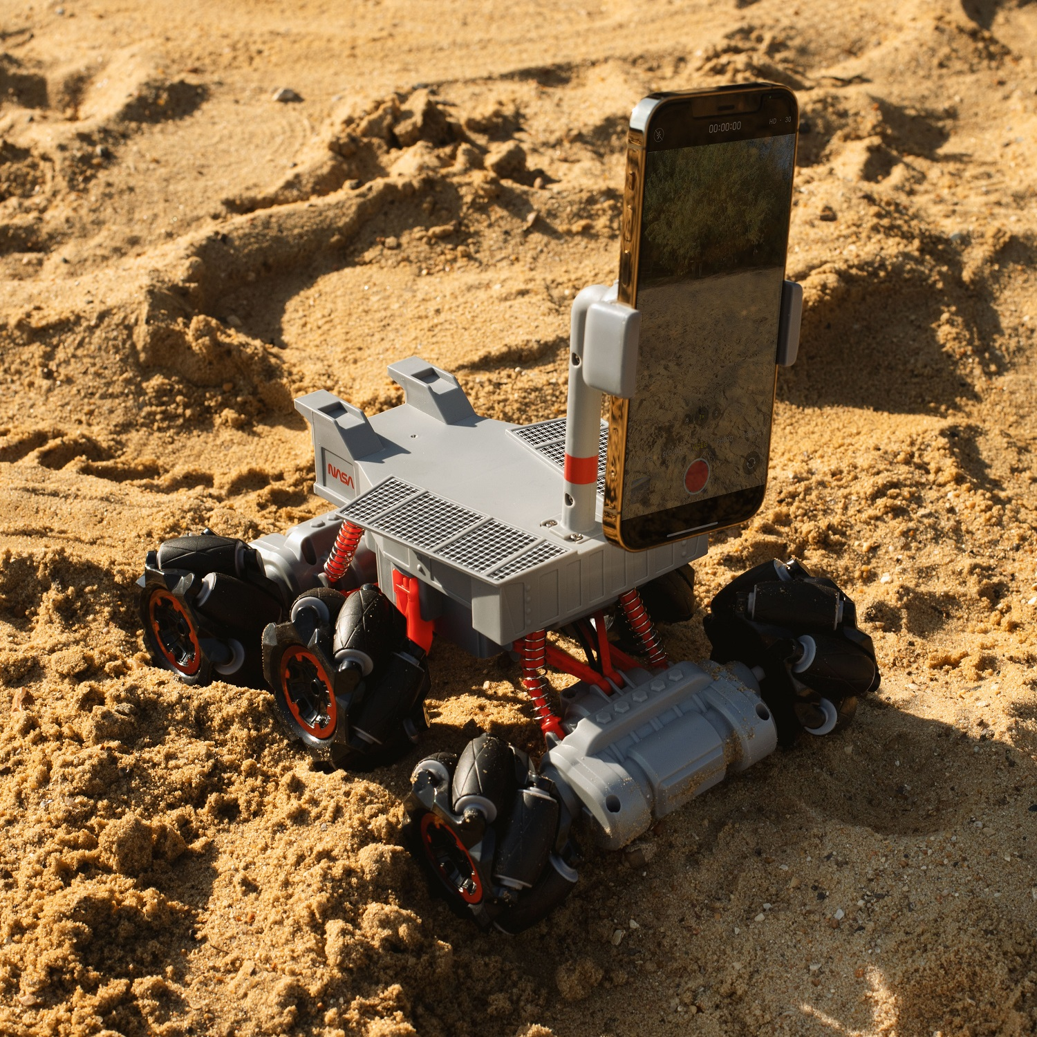 THUMBS UP Rover Mars Auto, NASA Ferngesteuertes Grau