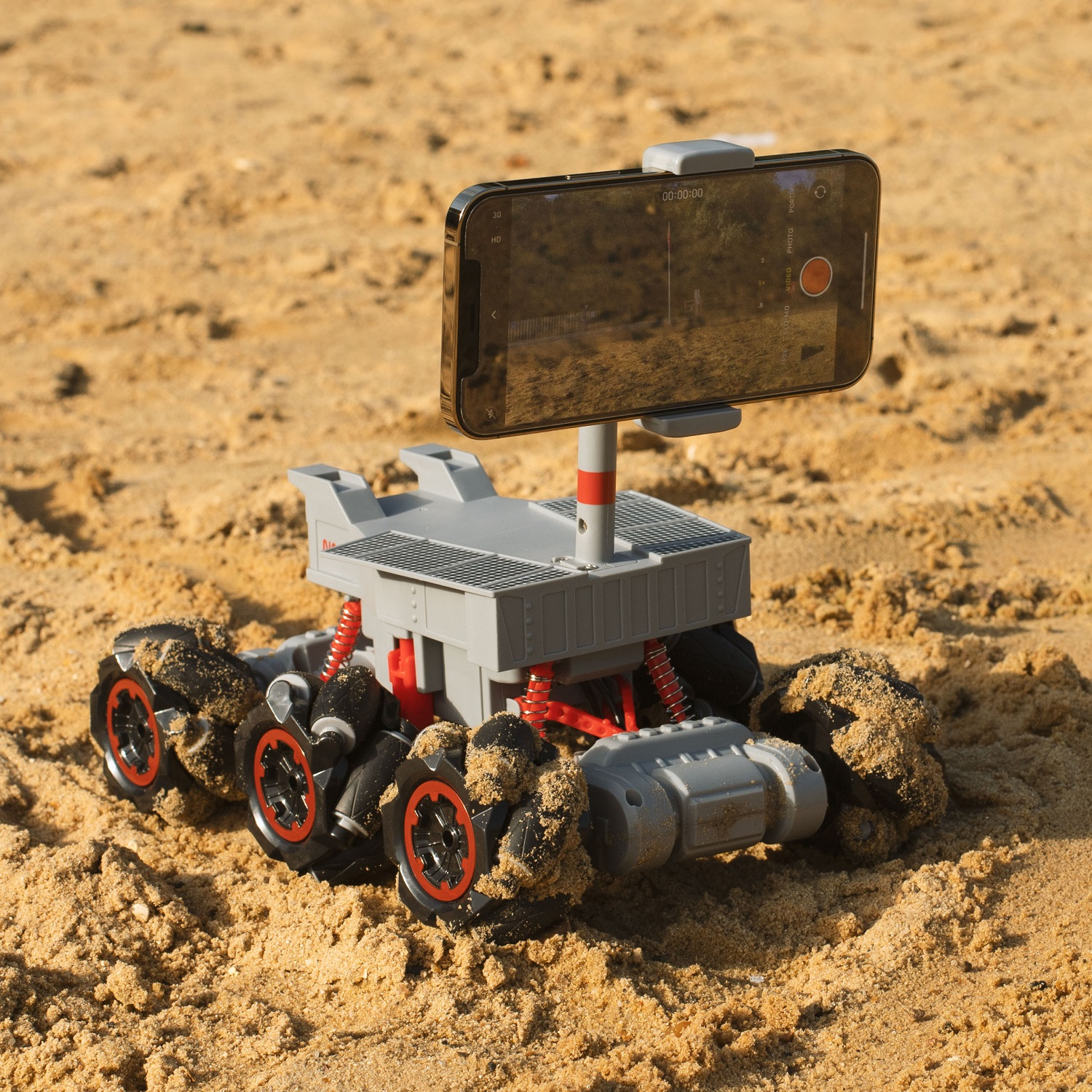 Ferngesteuertes Mars Rover Auto, UP THUMBS Grau NASA
