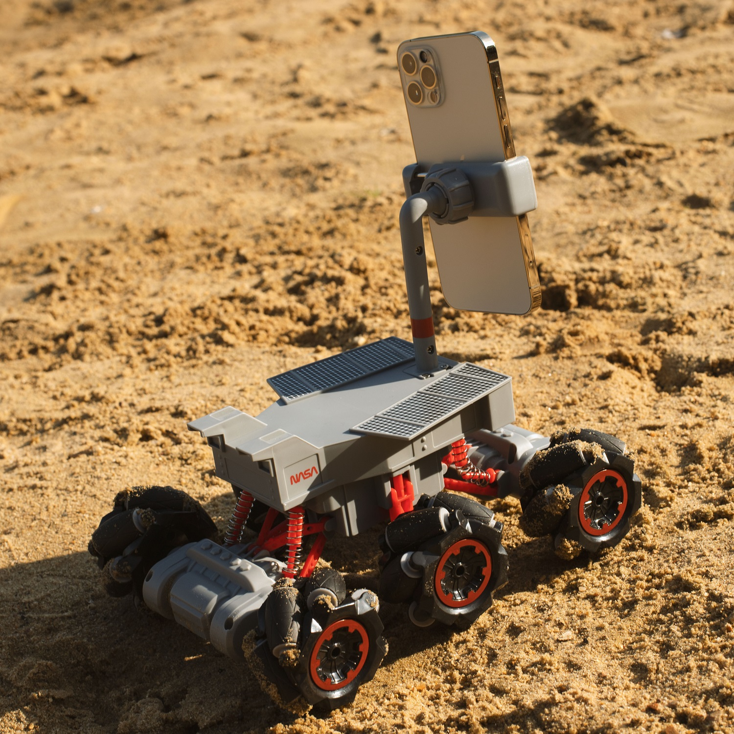 THUMBS UP NASA Ferngesteuertes Rover Mars Auto, Grau