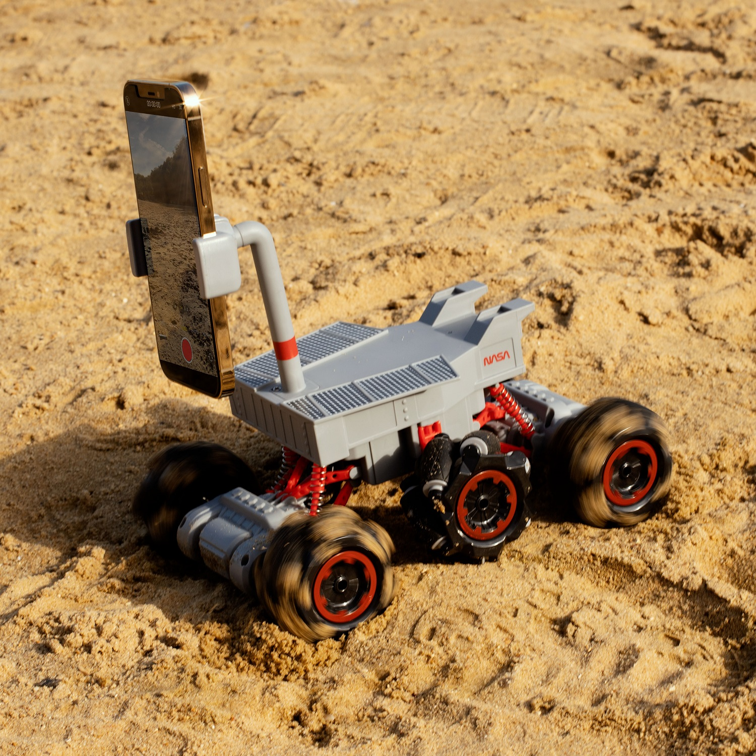 THUMBS UP Rover Mars Auto, NASA Ferngesteuertes Grau