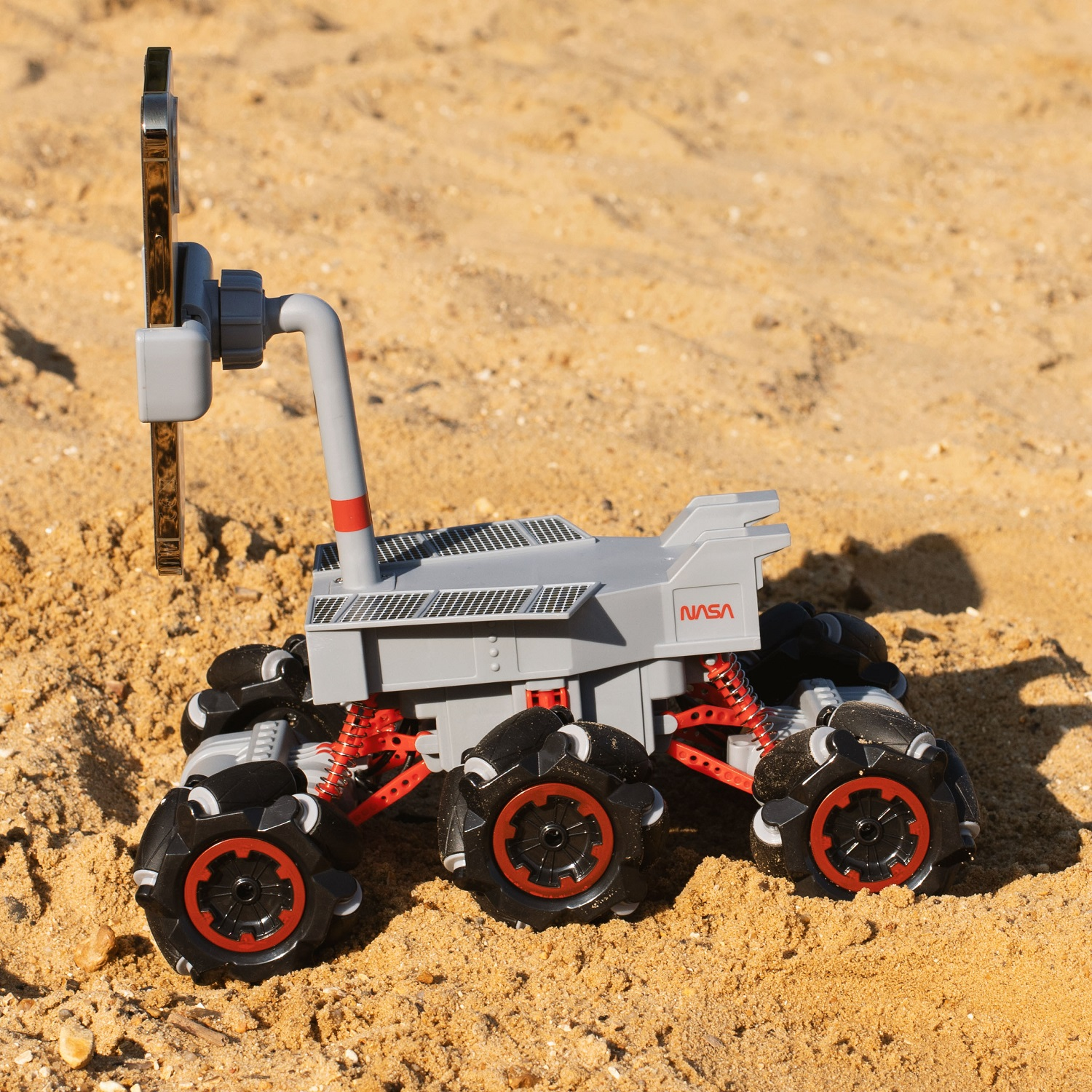 Mars Grau NASA Auto, Ferngesteuertes THUMBS Rover UP