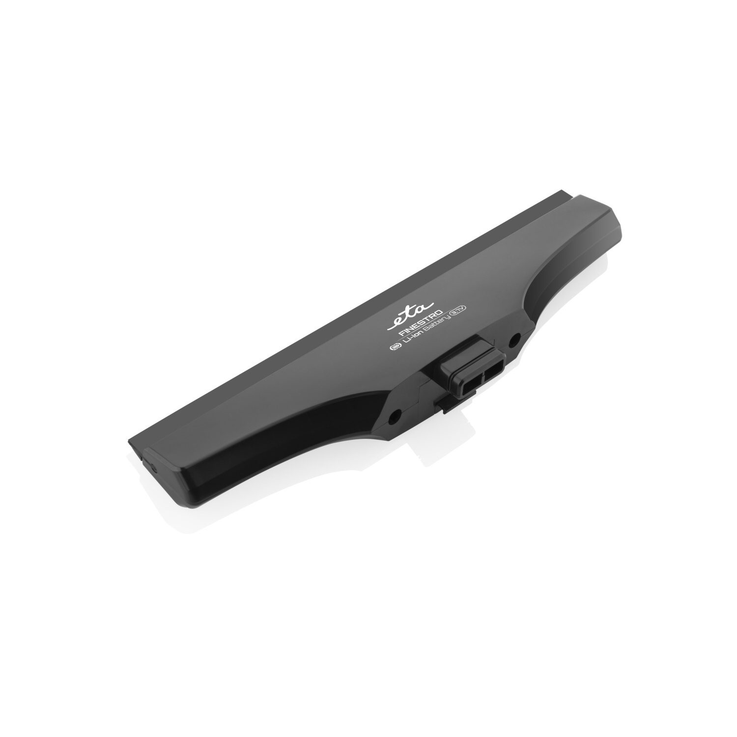 Czarny osprzęt do odkurzacza na białym tle.