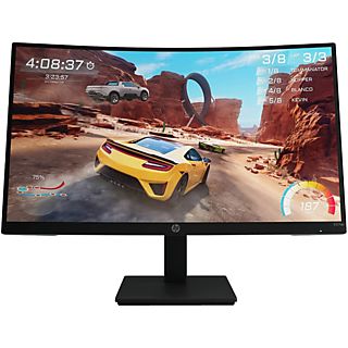 Monitor gaming - HP 32H02AA, 27 ", QHD, 1 ms, 165 Hz, Negro