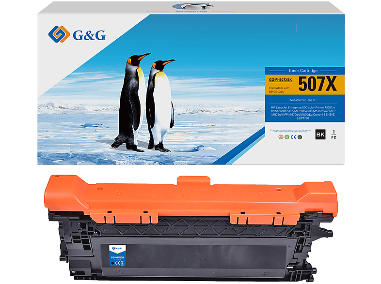 G&G 507X Toner Schwarz (507X CE400X) | MediaMarkt