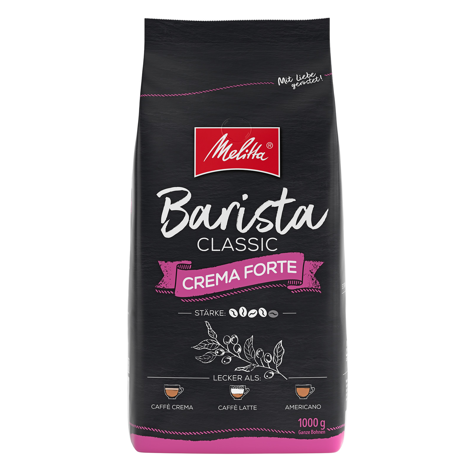Kaffeebohnen Forte Barista MELITTA Crema