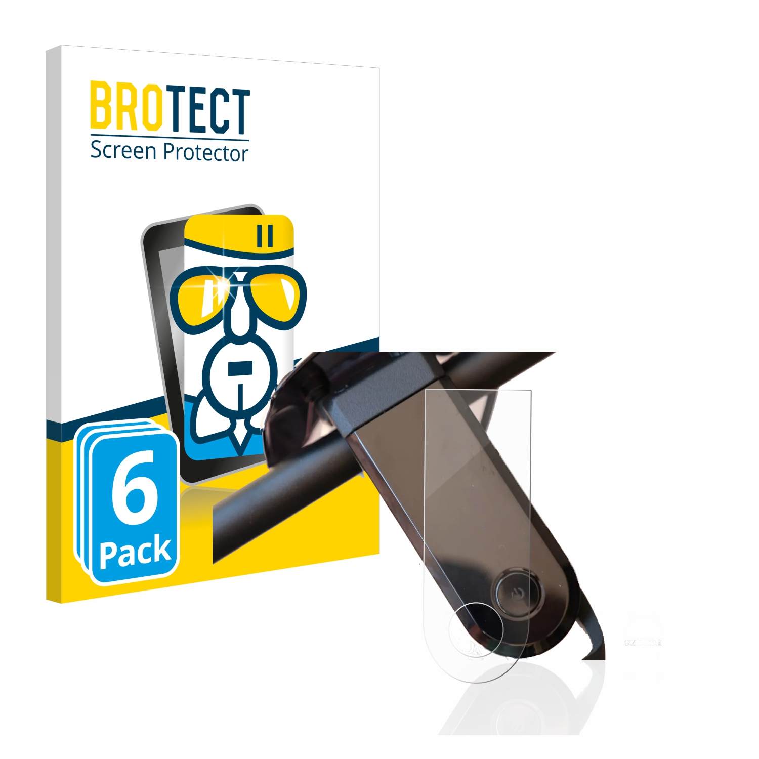BROTECT 6x Airglass klare Schutzfolie(für KQi3 Sport) NIU