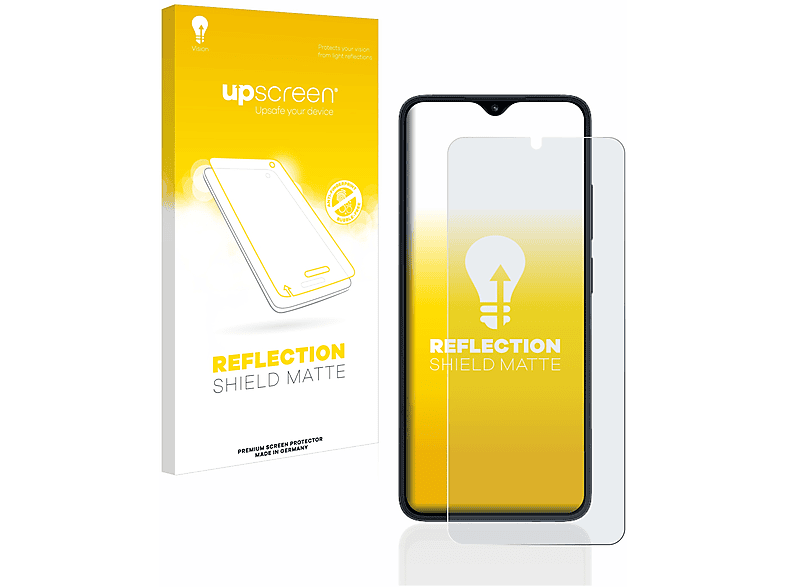 UPSCREEN Schutzfolie(für Redmi 12C) Xiaomi entspiegelt matte