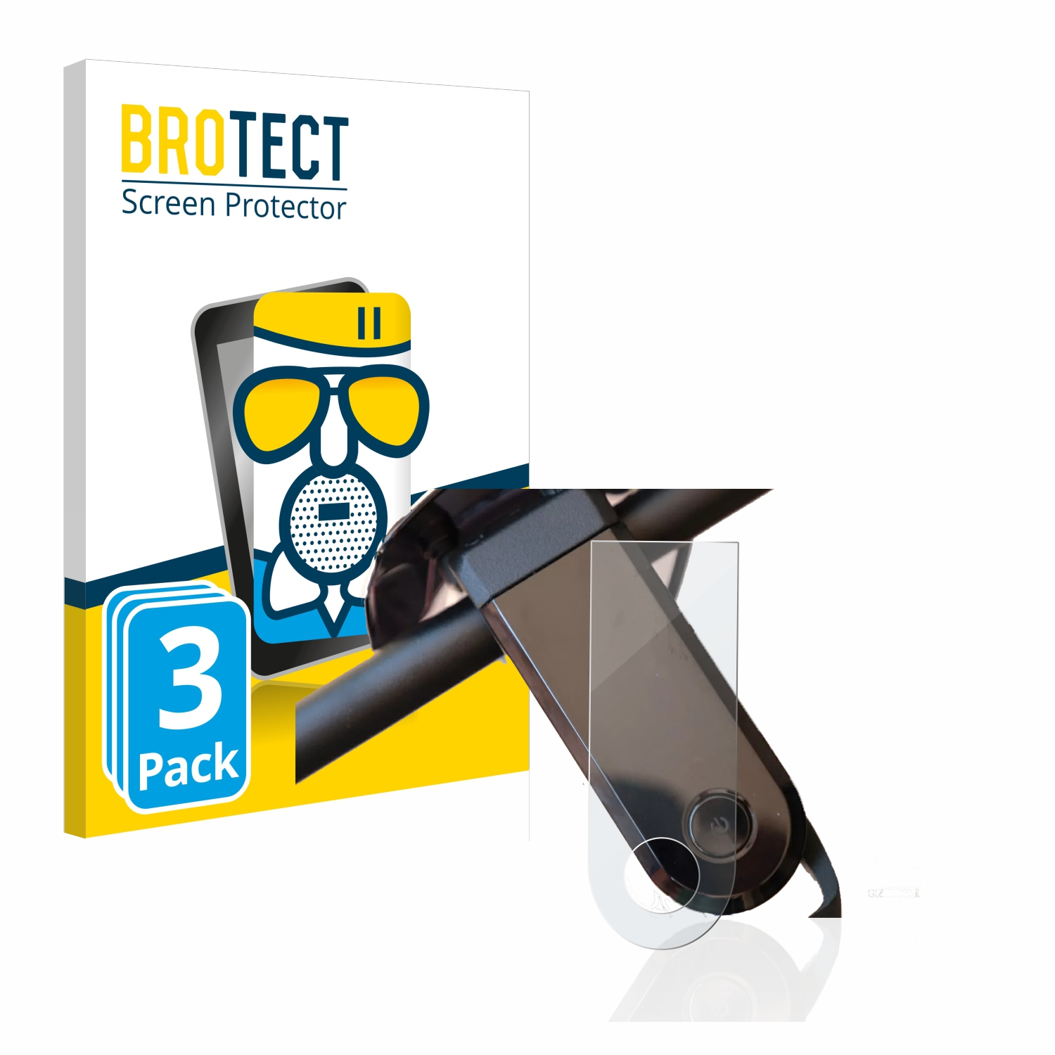 BROTECT 3x matte Sport) KQi3 Airglass Schutzfolie(für NIU