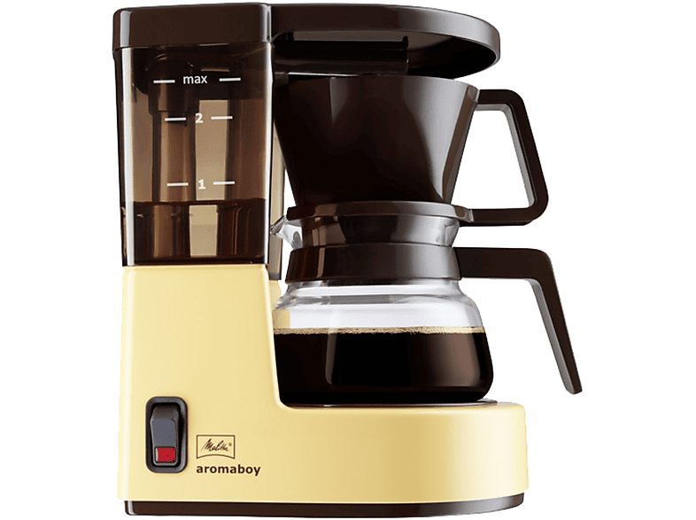 | SATURN Filterkaffeemaschine Aromaboy beige-braun MELITTA