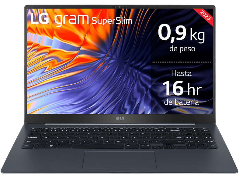 LG 15Z90RT-G.AD75B, Notebook mit 15,6 Zoll Display, Intel® Core™ i7 Prozessor, 32 GB RAM, 512 GB SSD, Blau