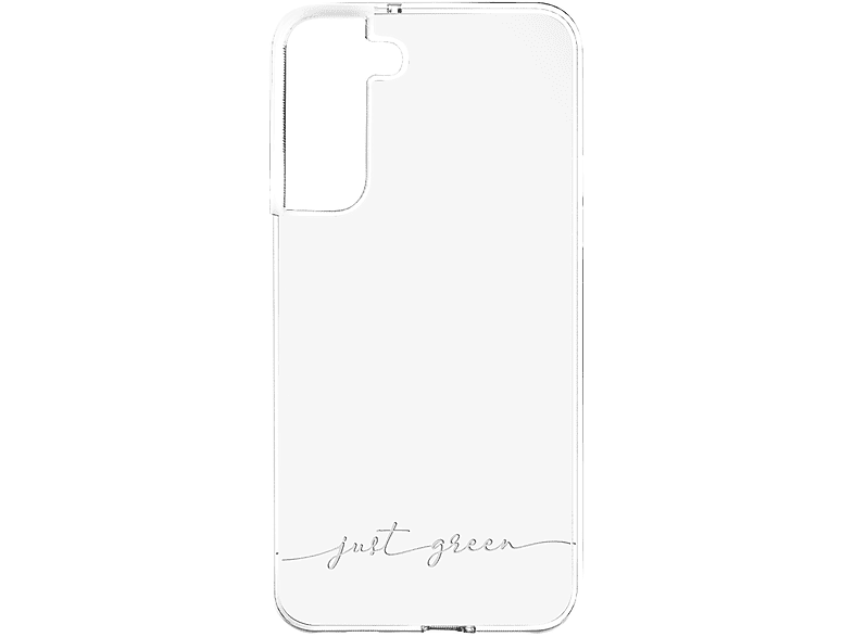 abbaubare GREEN Galaxy Transparent Handyhülle biologisch S22 Samsung, Plus, Series, JUST Backcover, 100%