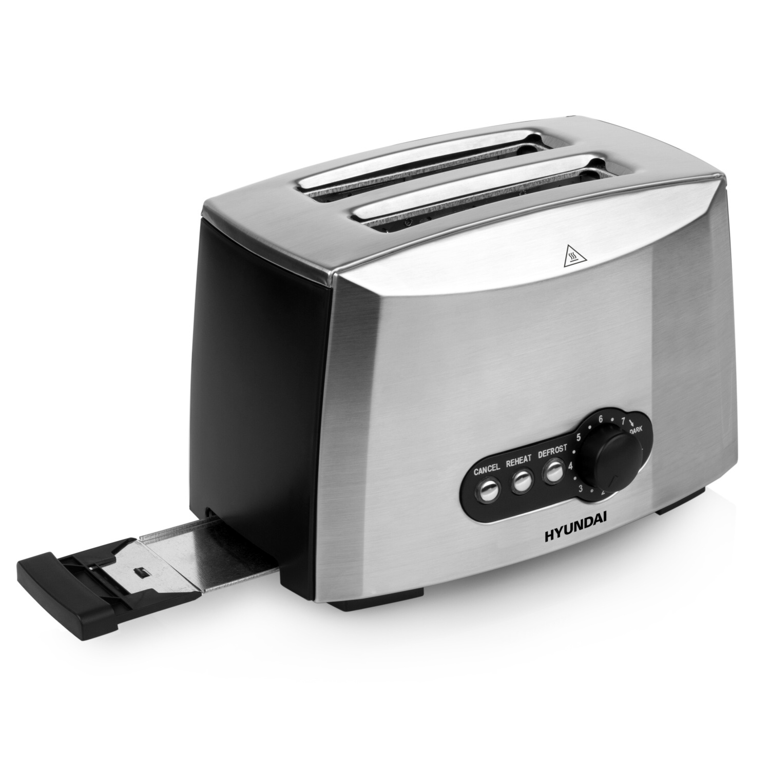 HYUNDAI TO Toaster Silber (900 307 SS 2) Schlitze: Watt