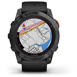 Reloj deportivo - GARMIN Fénix 7X Pro, Negro, 127-210 mm, 1,4 "