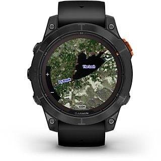 Reloj deportivo - GARMIN Fénix 7 Pro, Negro, 125-208 mm, 1,3 "