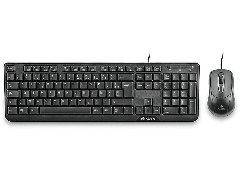 Pack inalámbrico Bluetooth: teclado y ratón Azerty