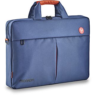 Maletín para Portátil - NGS SEAMAN, 15,6 ", poliéster, Azul/Rojo