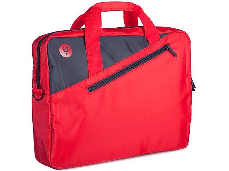 NGS GINGERRED Laptoptasche Aktentasche für Rot/Blau Universal Textilien