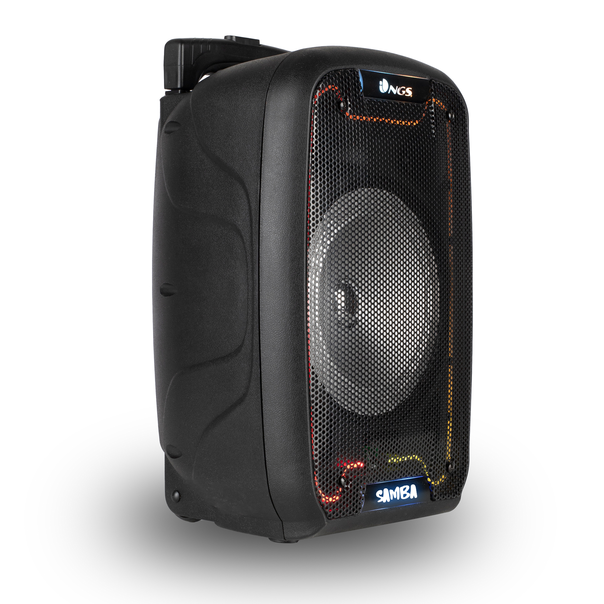 NGS Wild Lautsprecher (Aktiv-speaker, Premium Samba Schwarz)
