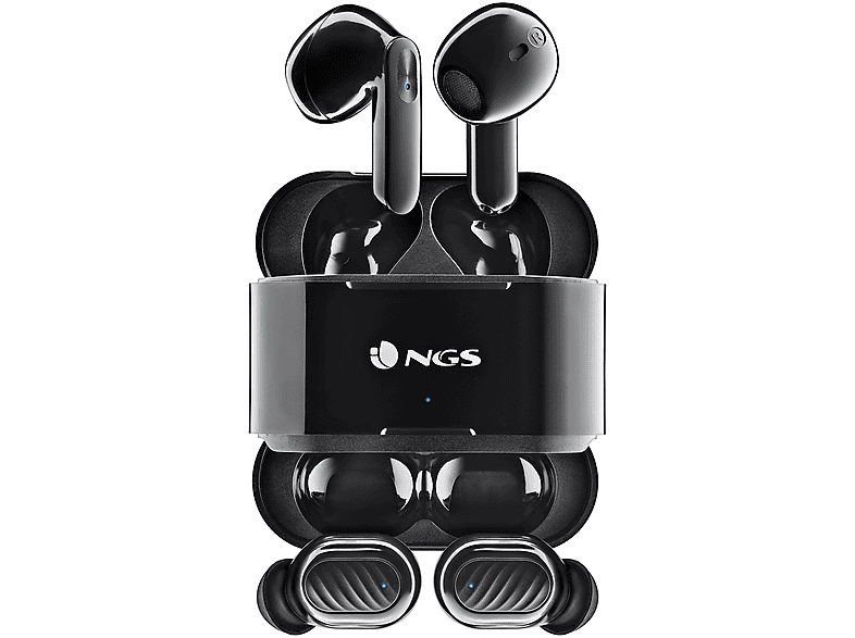 NGS ARTICADUOBLACK, In-ear TWS Kopfhörer Bluetooth Schwarz