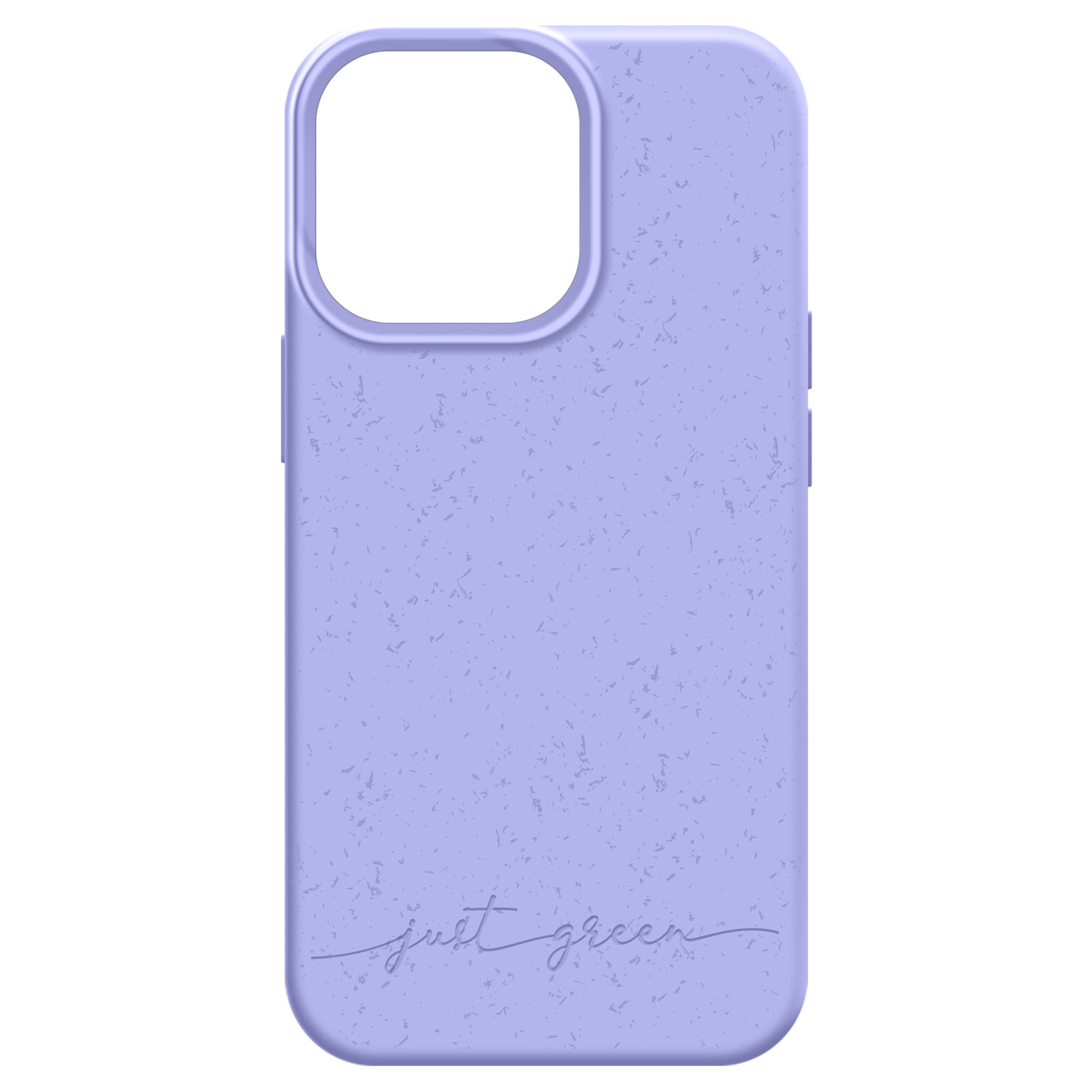 biologisch 13 JUST Handyhülle Apple, Series, abbaubare Violett GREEN Backcover, 100% Pro, iPhone