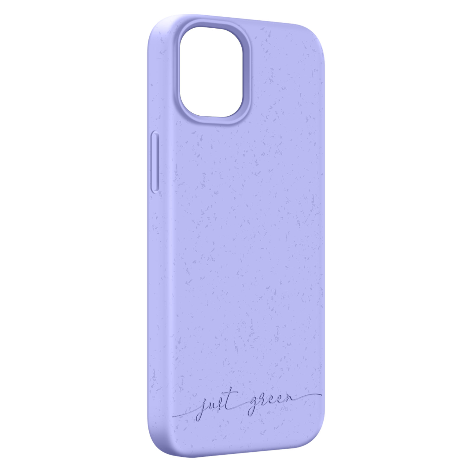Backcover, Violett 100% Apple, 13, abbaubare Series, biologisch iPhone JUST GREEN Handyhülle