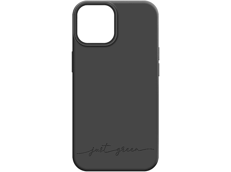 JUST GREEN Max, Schwarz Pro iPhone Backcover, 13 Series, biologisch Apple, abbaubare Handyhülle 100